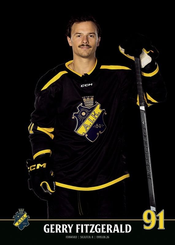 Gerry Fitzgerald #91 AIK Hockey 2023/2024-12