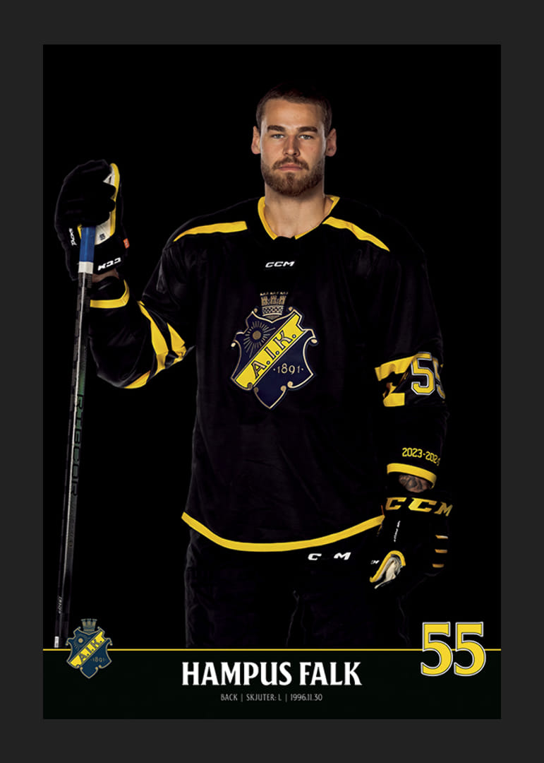 Hampus Falk #55 AIK Hockey 2023/2024-12