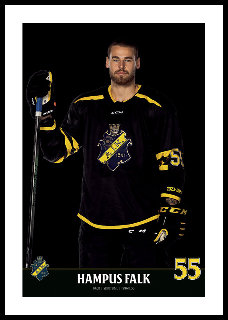 Hampus Falk #55 AIK Hockey 2023/2024-12