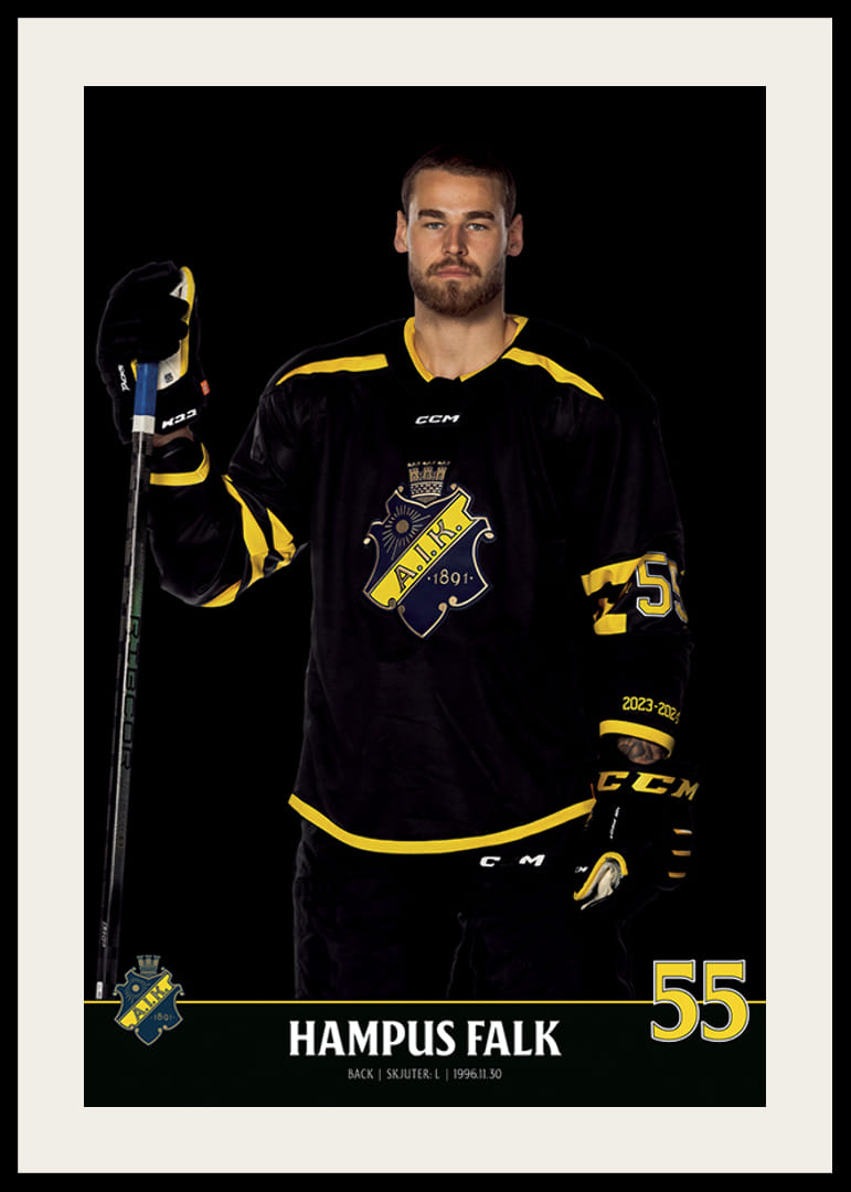 Hampus Falk #55 AIK Hockey 2023/2024-12