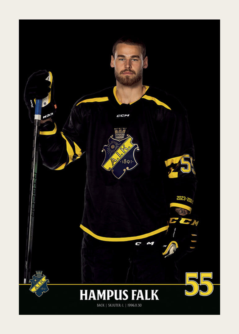 Hampus Falk #55 AIK Hockey 2023/2024-12