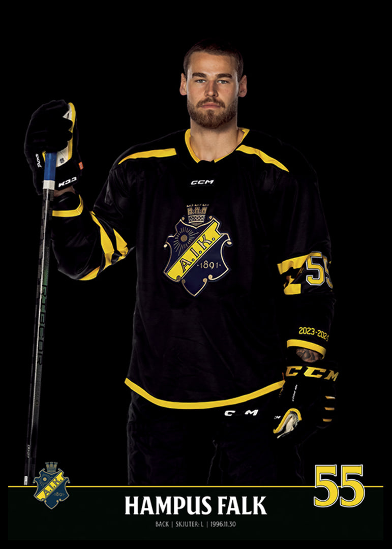 Hampus Falk #55 AIK Hockey 2023/2024-12