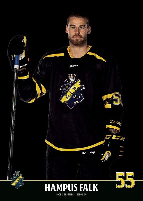 Hampus Falk #55 AIK Hockey 2023/2024-12