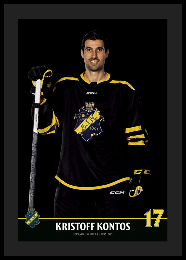 Kristoff Kontos #17 AIK Hockey 2023/2024-12