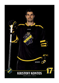 Kristoff Kontos #17 AIK Hockey 2023/2024-3