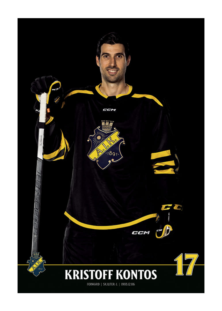 Kristoff Kontos #17 AIK Hockey 2023/2024-12