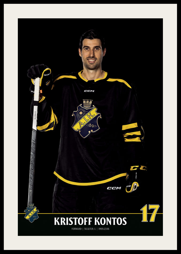 Kristoff Kontos #17 AIK Hockey 2023/2024-12