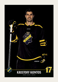 Kristoff Kontos #17 AIK Hockey 2023/2024-5