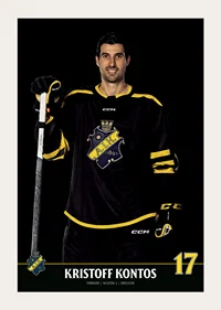 Kristoff Kontos #17 AIK Hockey 2023/2024-5