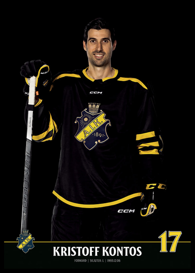 Kristoff Kontos #17 AIK Hockey 2023/2024-12
