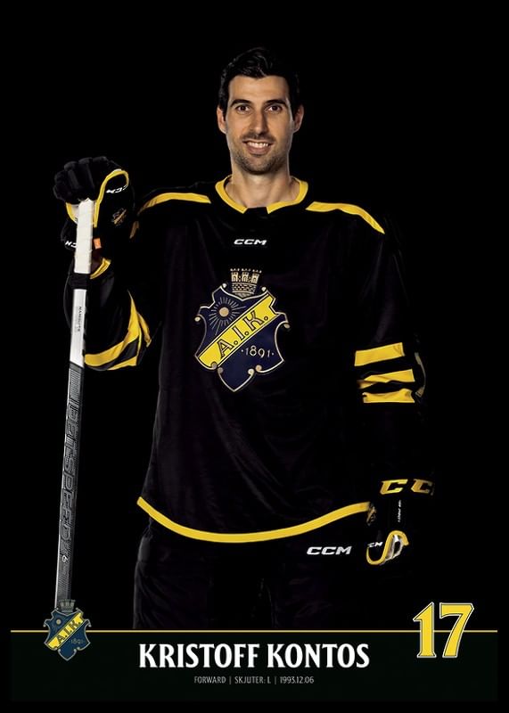 Kristoff Kontos #17 AIK Hockey 2023/2024-12
