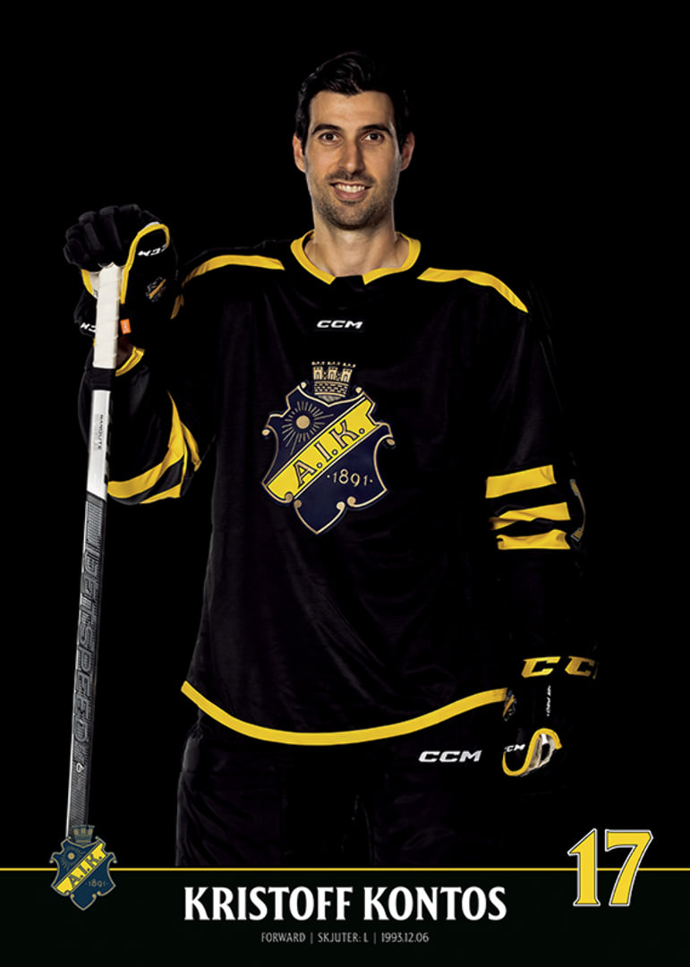 Kristoff Kontos #17 AIK Hockey 2023/2024-12