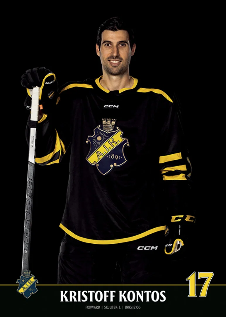 Kristoff Kontos #17 AIK Hockey 2023/2024-12