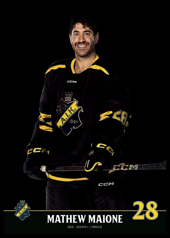 Mathew Maione #28 AIK Hockey 2023/2024-12