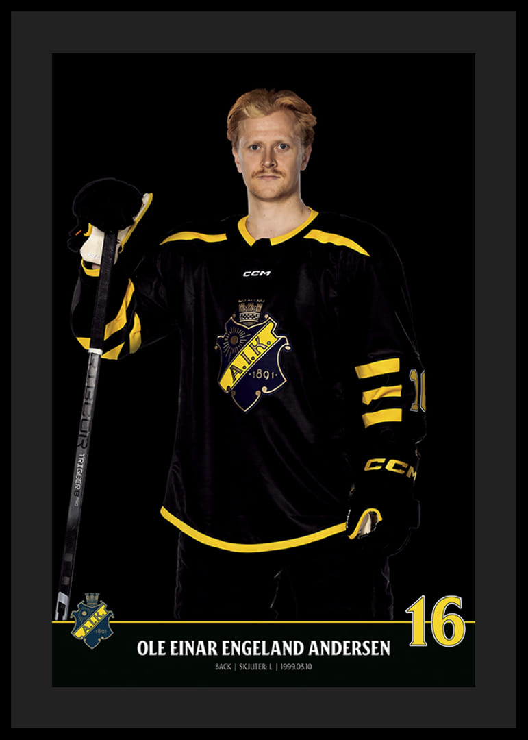 Ole Einar Engeland Andersen #16 AIK Hockey 2023/2024-12