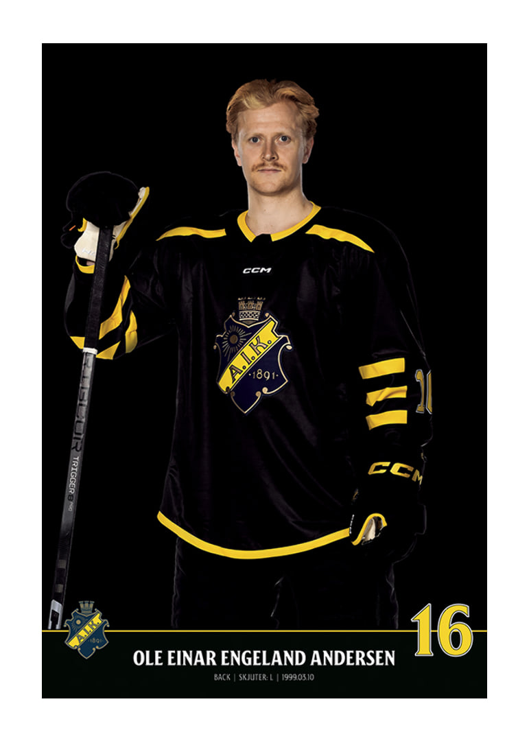 Ole Einar Engeland Andersen #16 AIK Hockey 2023/2024-12