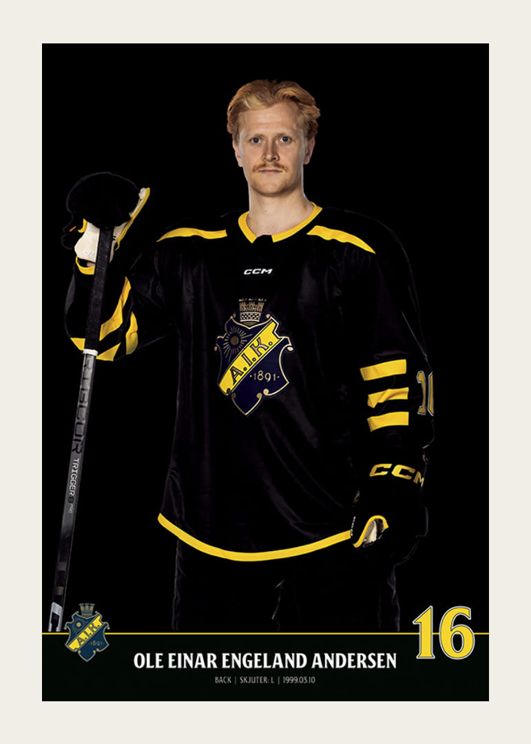 Ole Einar Engeland Andersen #16 AIK Hockey 2023/2024-12