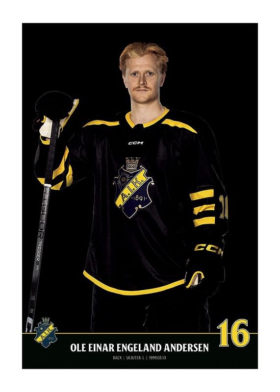 Ole Einar Engeland Andersen #16 AIK Hockey 2023/2024-12