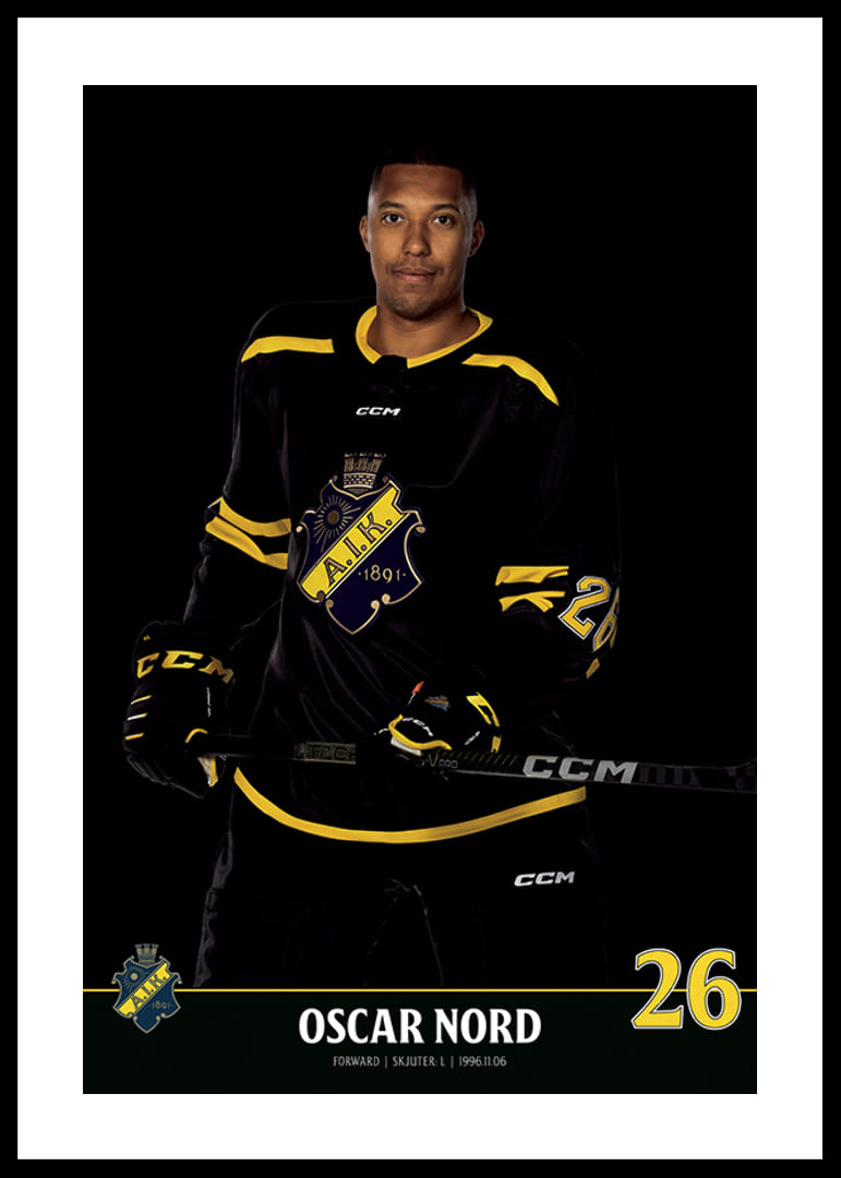 Oscar Nord #26 AIK Hockey 2023/2024-12