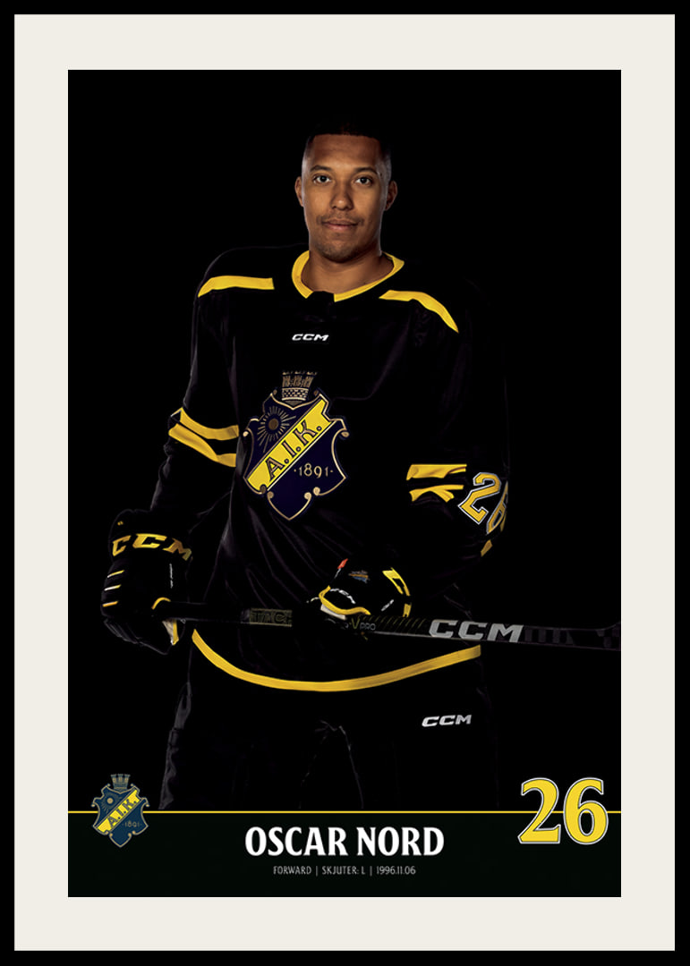 Oscar Nord #26 AIK Hockey 2023/2024-12