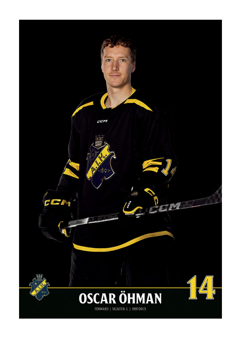 Oscar Öhman #14 AIK Hockey 2023/2024-12