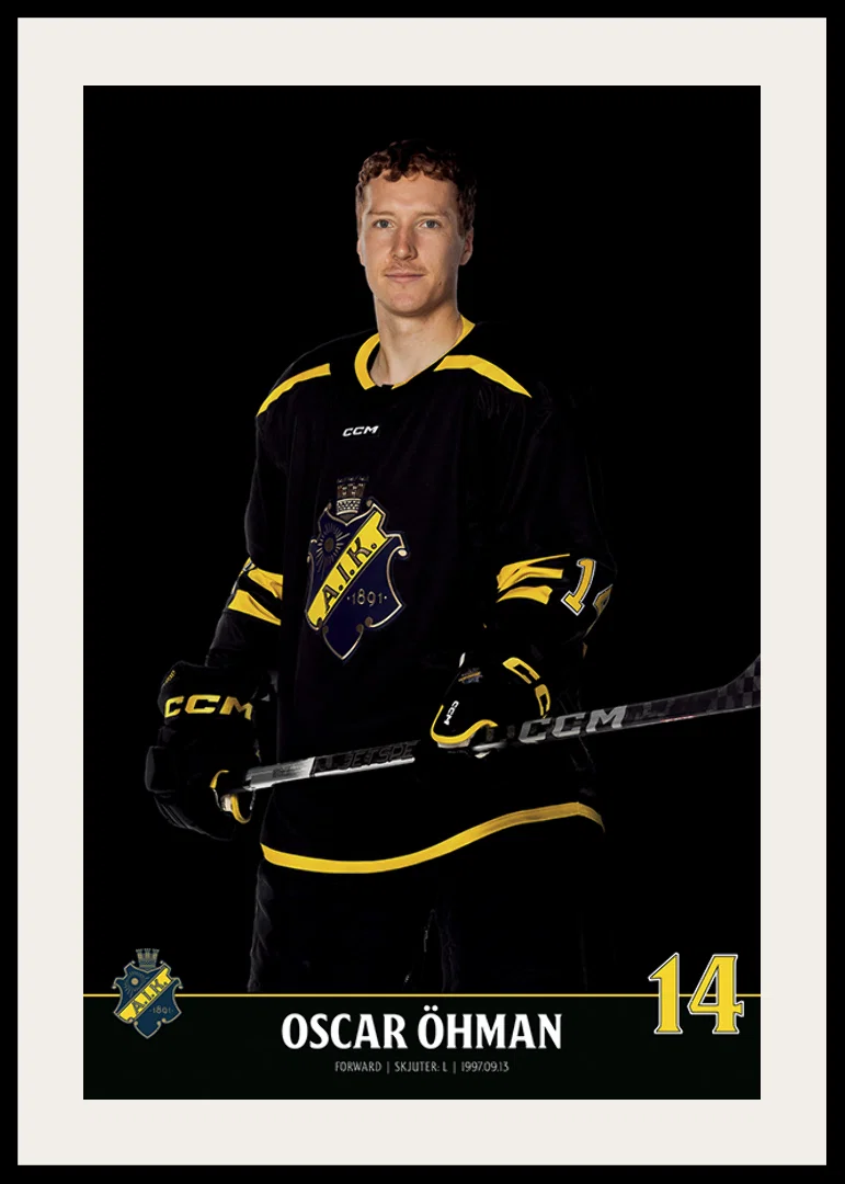 Oscar Öhman #14 AIK Hockey 2023/2024-12