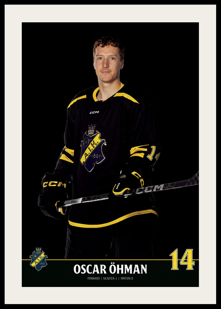 Oscar Öhman #14 AIK Hockey 2023/2024-12