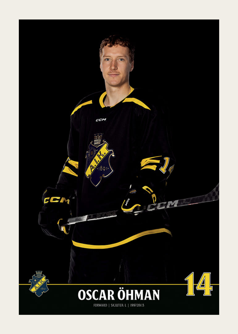Oscar Öhman #14 AIK Hockey 2023/2024-12