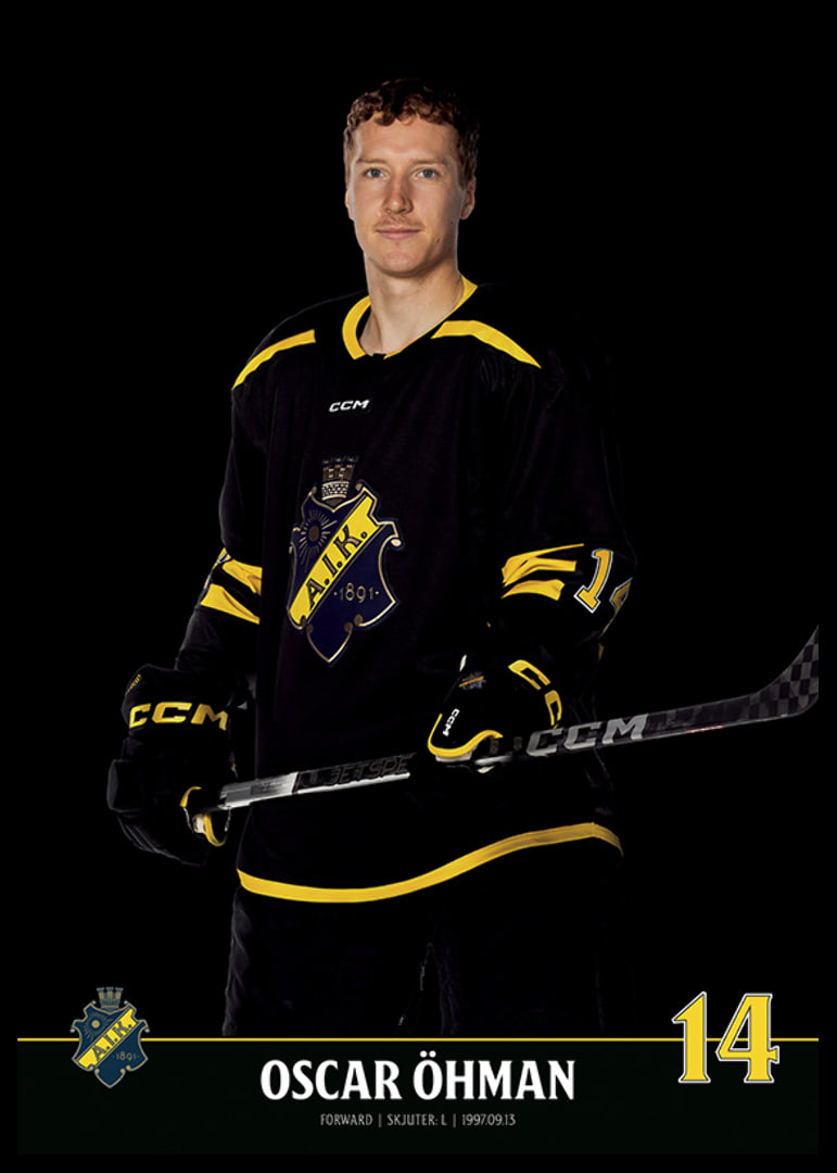Oscar Öhman #14 AIK Hockey 2023/2024-12