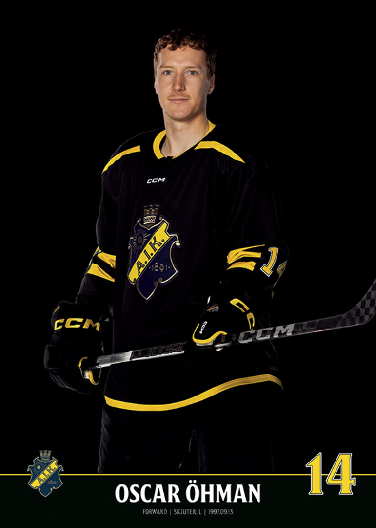 Oscar Öhman #14 AIK Hockey 2023/2024-12
