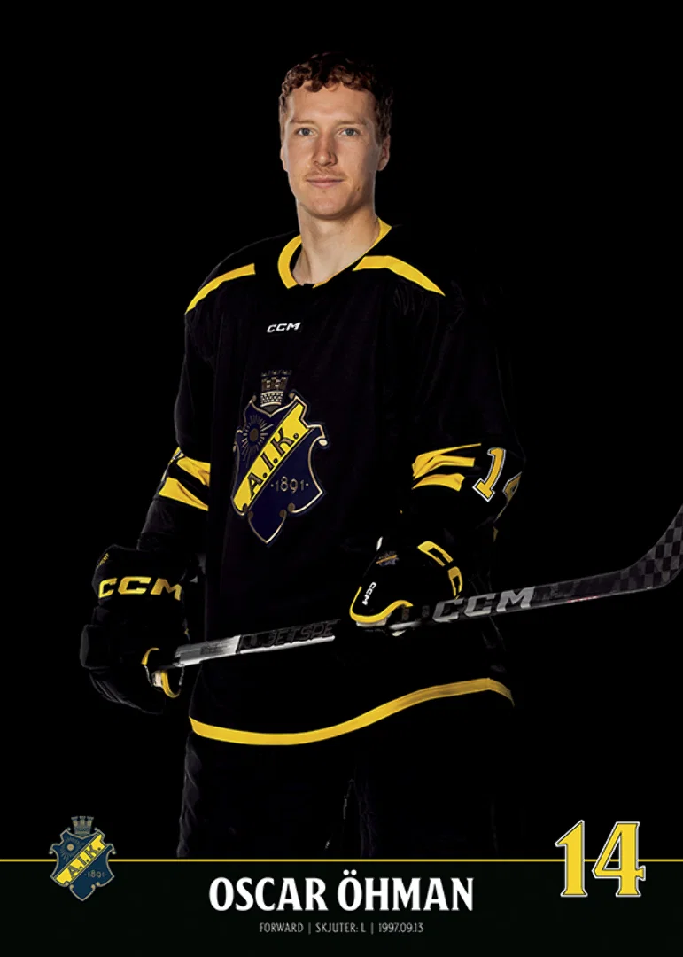 Oscar Öhman #14 AIK Hockey 2023/2024-12