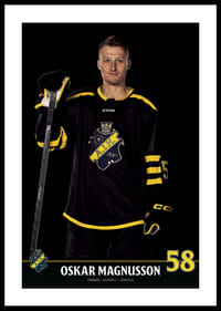 Oskar Magnusson #58 AIK Hockey 2023/2024-2