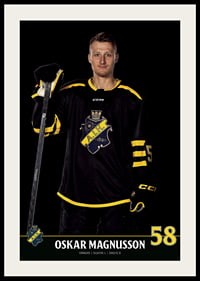 Oskar Magnusson #58 AIK Hockey 2023/2024-4