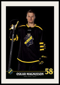 Oskar Magnusson #58 AIK Hockey 2023/2024-4