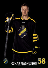 Oskar Magnusson #58 AIK Hockey 2023/2024-7