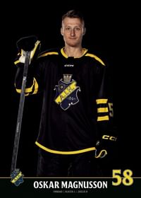 Oskar Magnusson #58 AIK Hockey 2023/2024-3