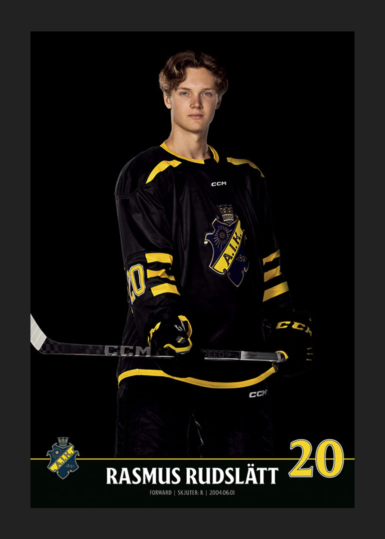 Rasmus Rudslätt #20 AIK Hockey 2023/2024-12