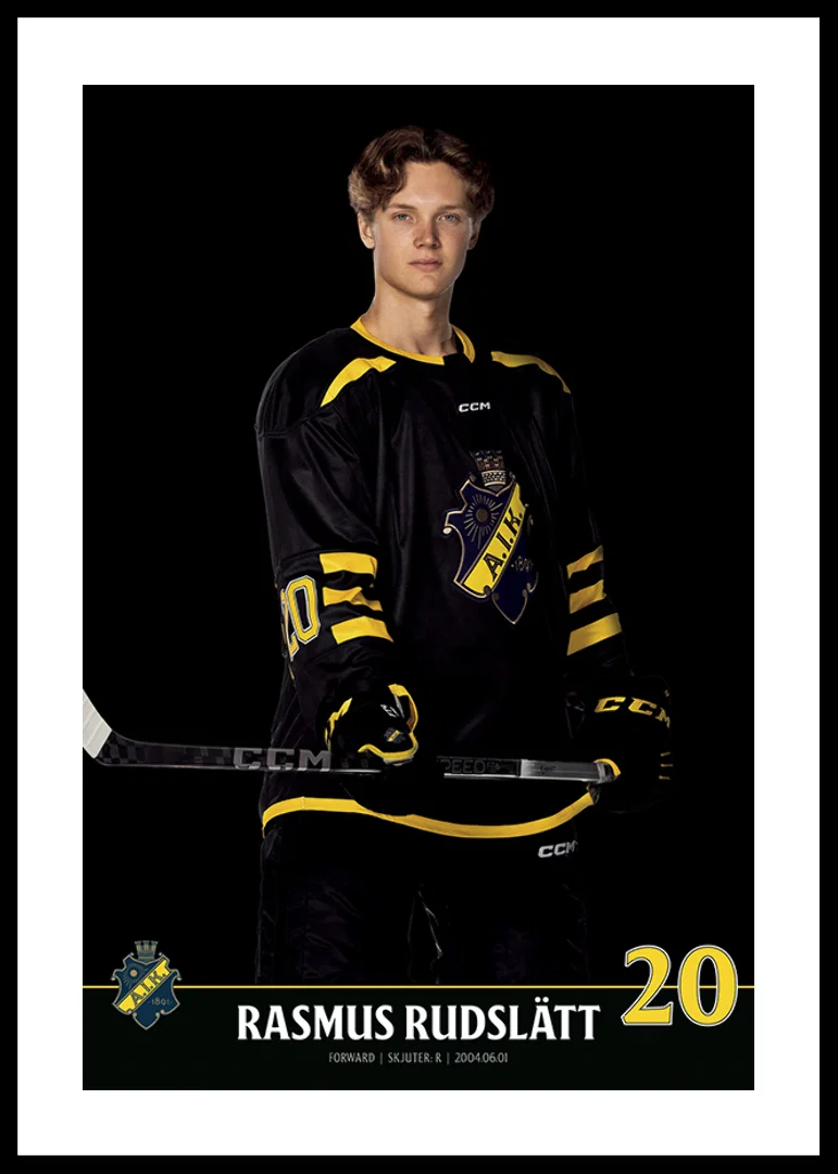 Rasmus Rudslätt #20 AIK Hockey 2023/2024-12