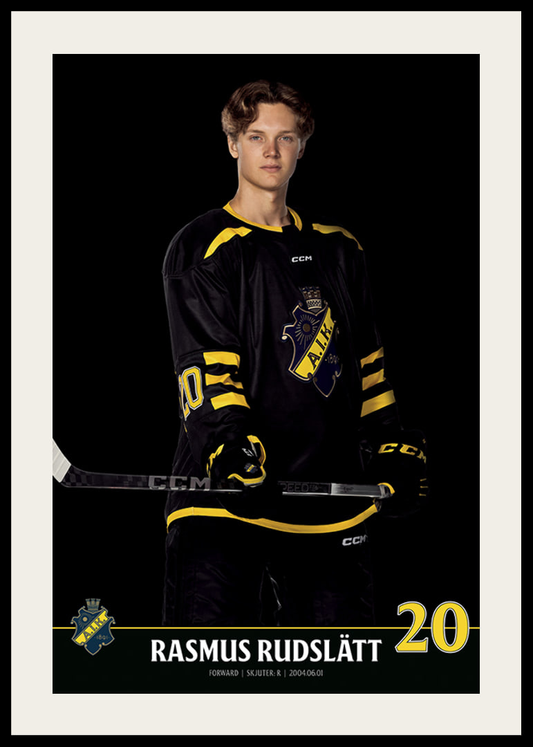 Rasmus Rudslätt #20 AIK Hockey 2023/2024-12