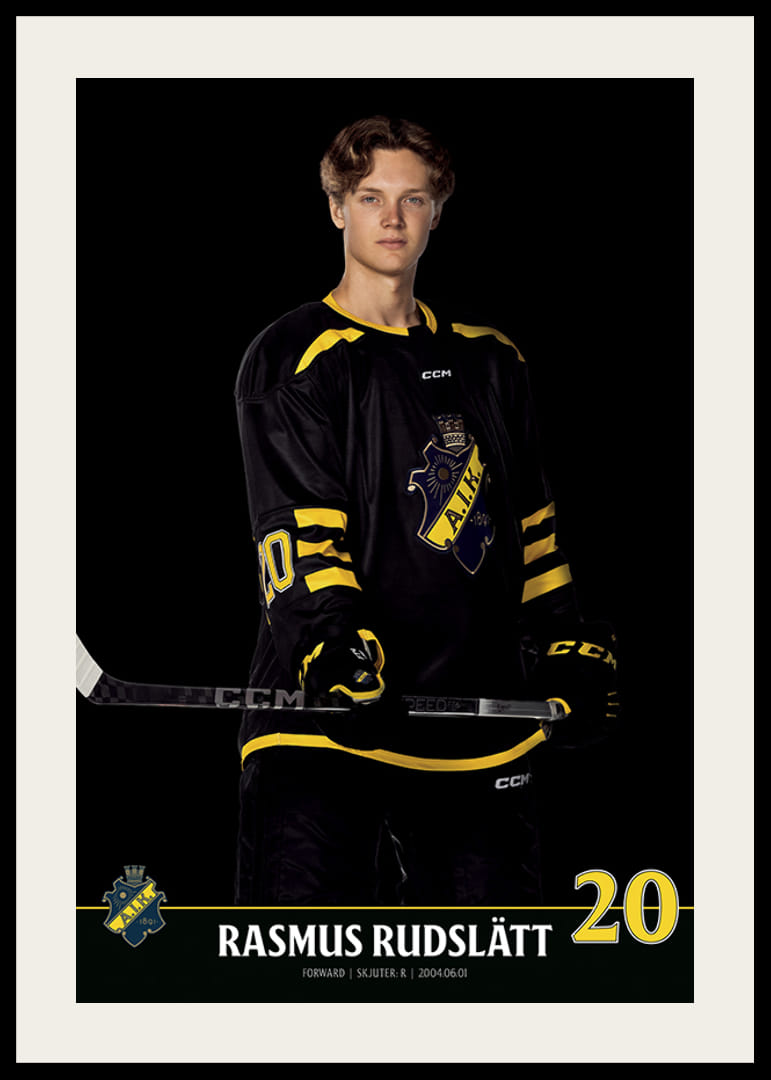 Rasmus Rudslätt #20 AIK Hockey 2023/2024-12