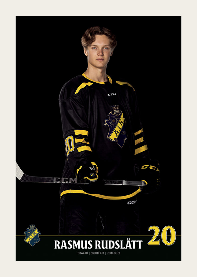 Rasmus Rudslätt #20 AIK Hockey 2023/2024-12