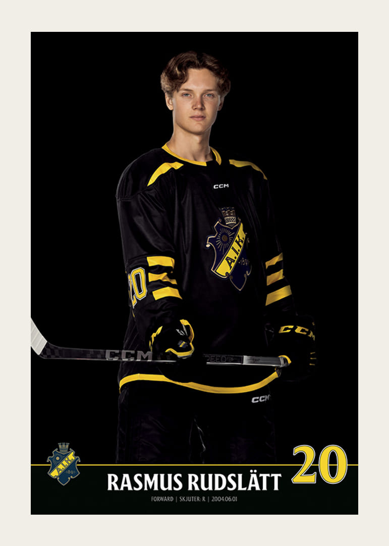 Rasmus Rudslätt #20 AIK Hockey 2023/2024-12