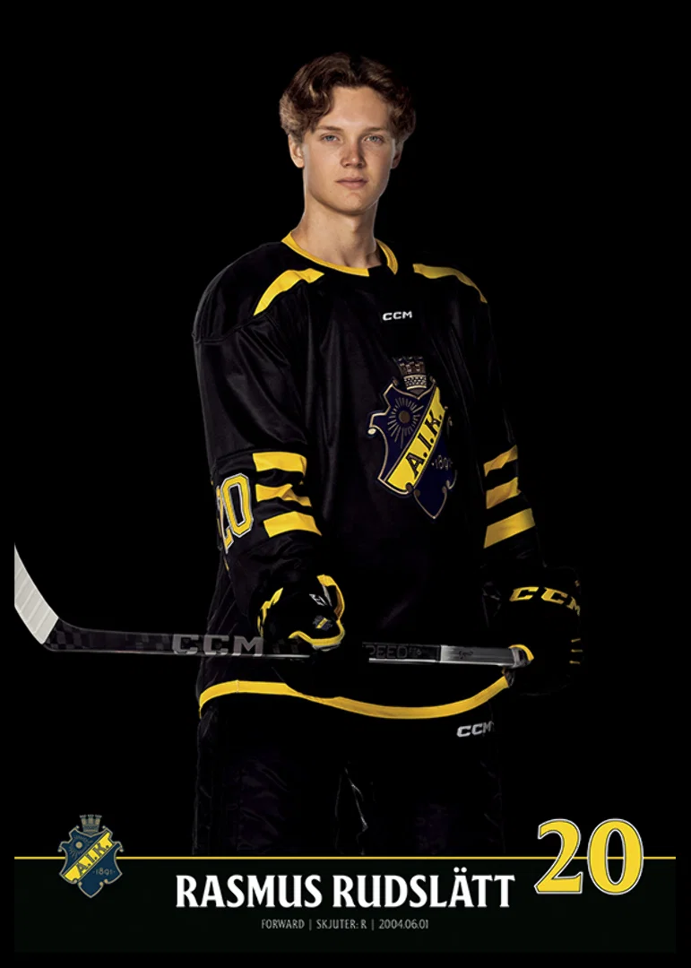 Rasmus Rudslätt #20 AIK Hockey 2023/2024-12