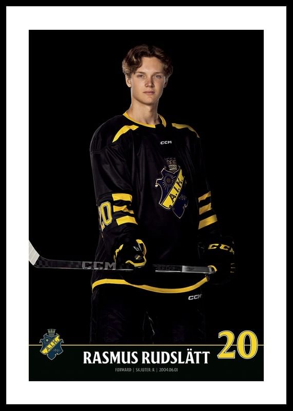Rasmus Rudslätt #20 AIK Hockey 2023/2024-12