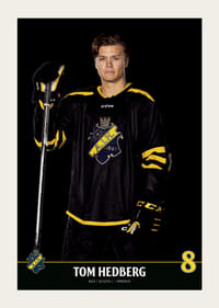 Tom Hedberg #8 AIK Hockey 2023/2024-5