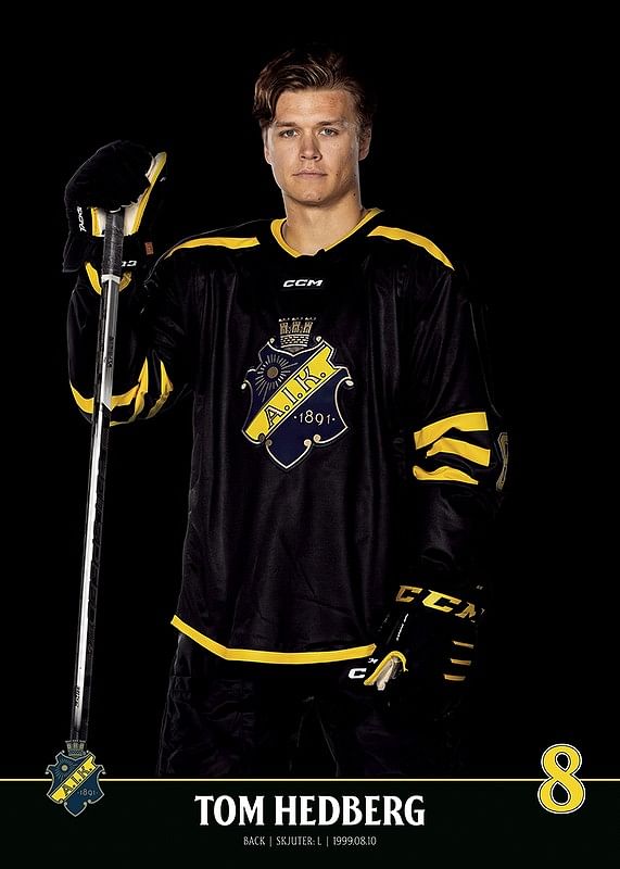 Tom Hedberg #8 AIK Hockey 2023/2024-12