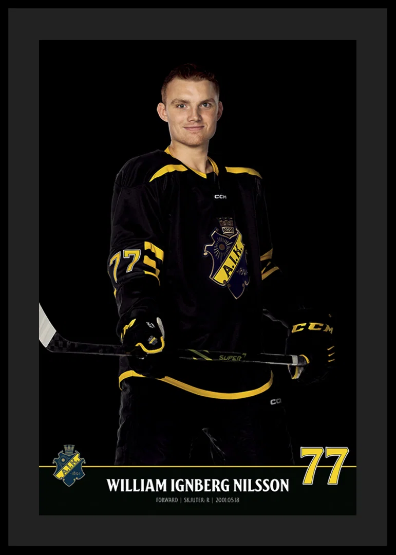 William Ignberg Nilsson #77 AIK Hockey 2023/2024-12