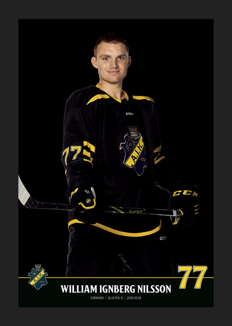 William Ignberg Nilsson #77 AIK Hockey 2023/2024-12