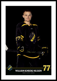 William Ignberg Nilsson #77 AIK Hockey 2023/2024-2
