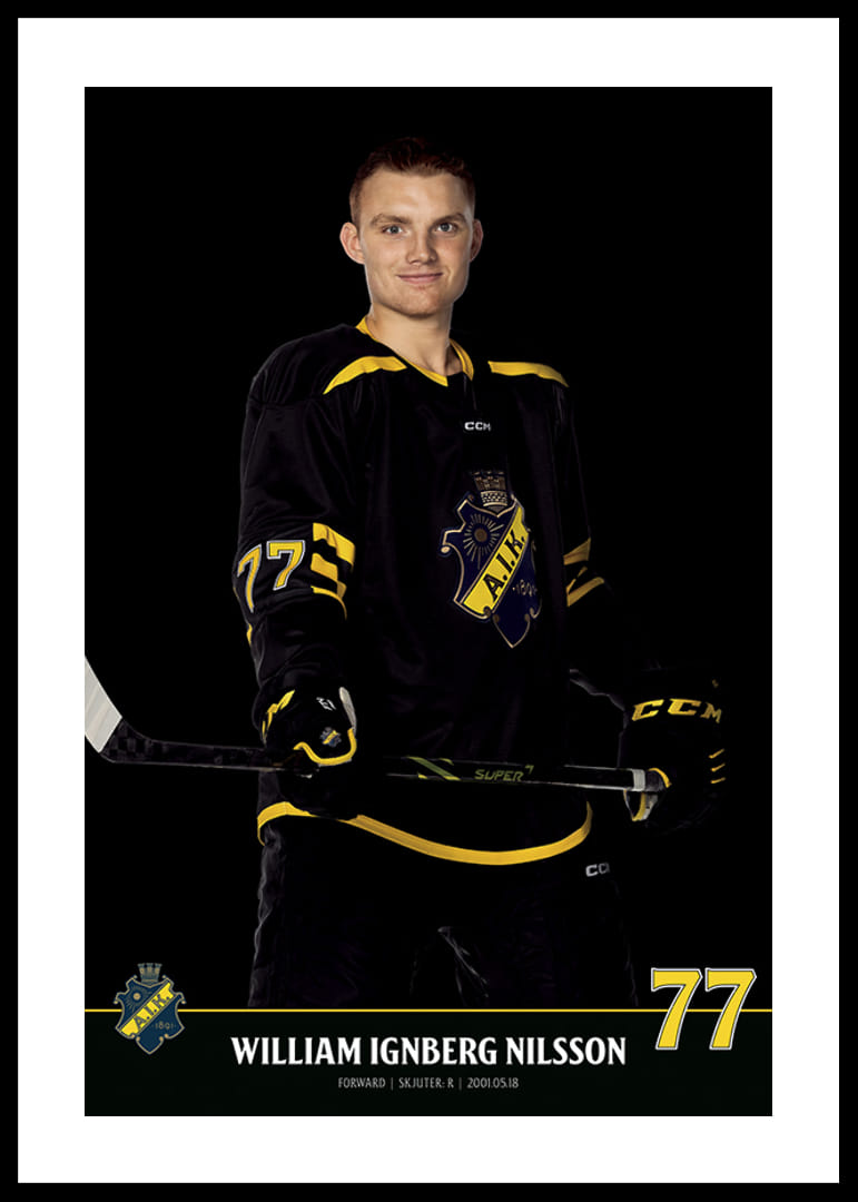 William Ignberg Nilsson #77 AIK Hockey 2023/2024-12